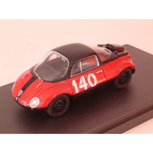 Fiat Abarth 750 Goccia  #140 Trento Bondone 1958 - Standard Built 1:43